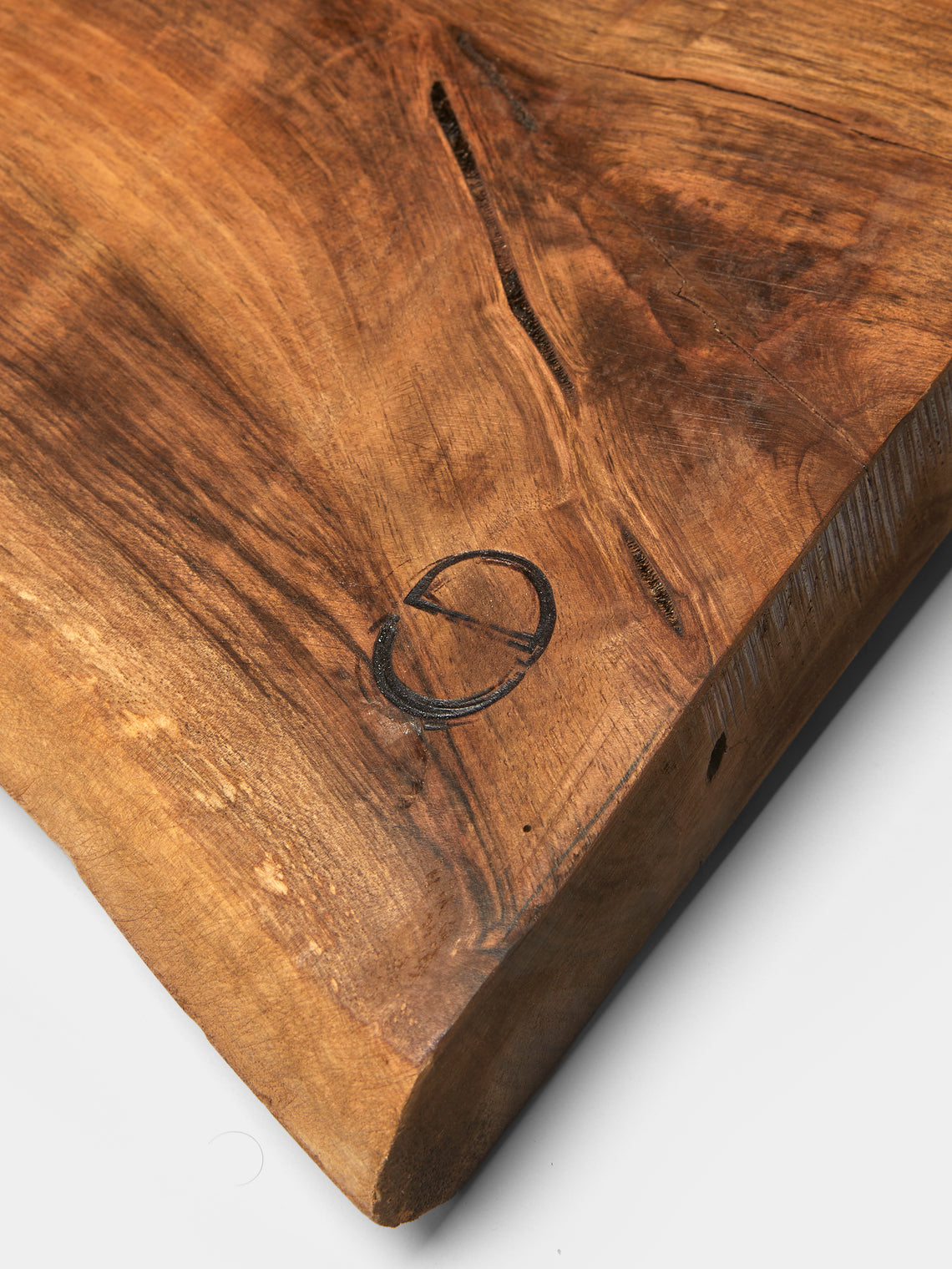 Eliot Daguet - Hand-Carved Walnut Serving Board - Brown - ABASK
