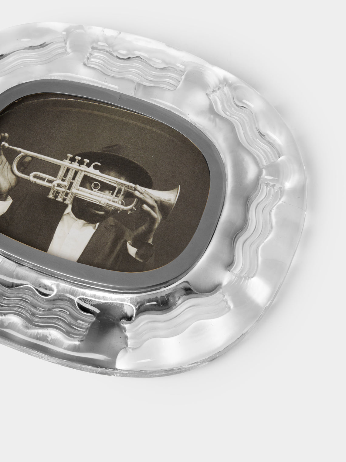 Antique and Vintage - 1980s Seguso Viro Murano Glass Photo Frame -  - ABASK