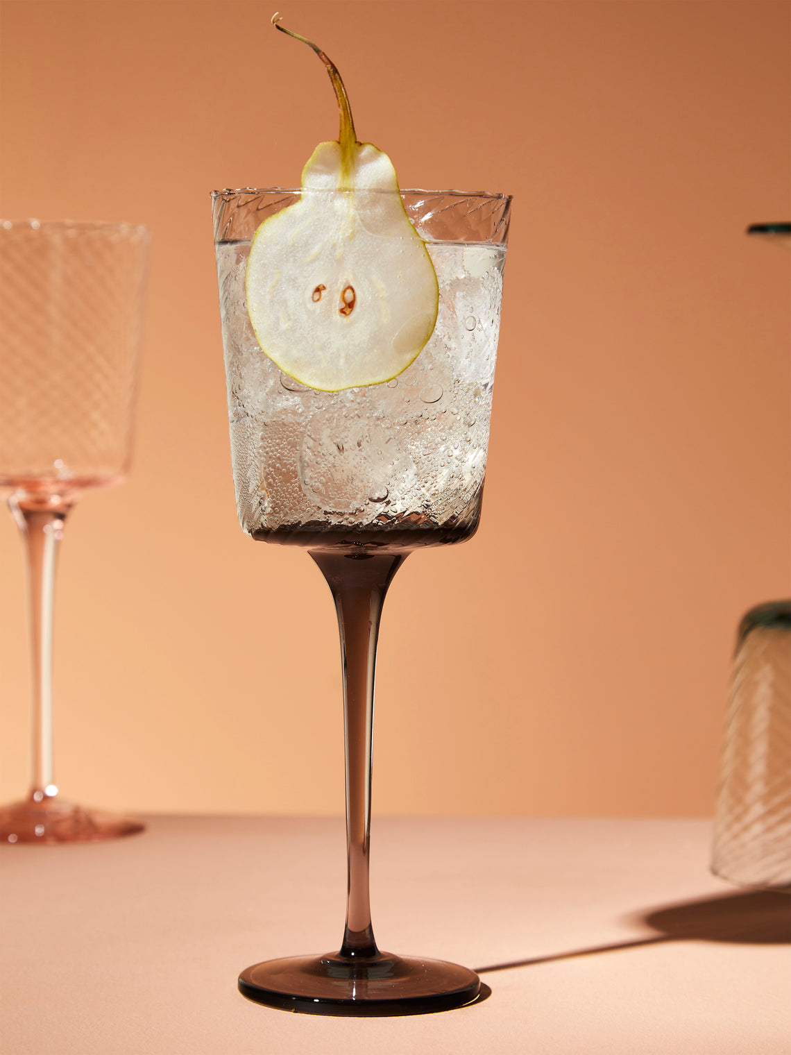 Mun Deluxe Brand Venezia - Torsé Hand-Blown Glass Wine Glasses (Set of 6) - Multiple - ABASK