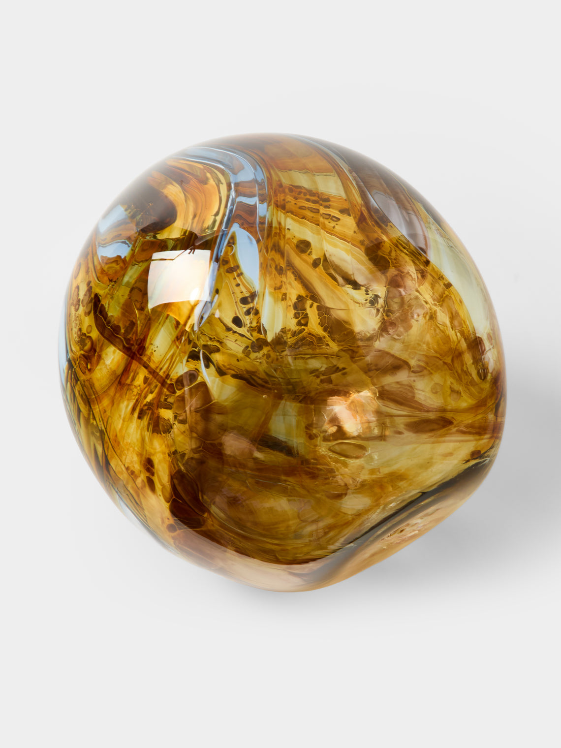 Moonarij - Moonjar Hand-Blown Glass Vase (12in/30cm) - Multiple - ABASK