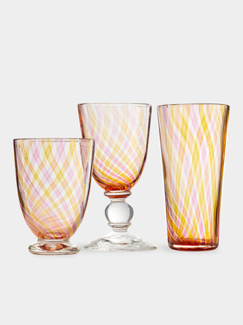 Emsie Sharp - Hand-Blown Glass Collection - Pink - ABASK - 