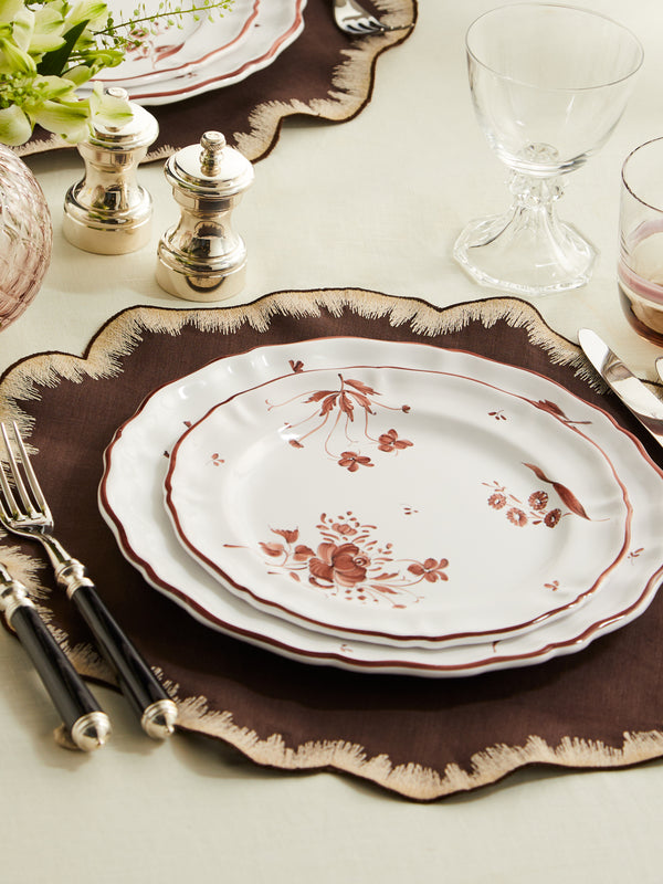 Z.d.G - Camaïeu Hand-Painted Ceramic Salad Plates (Set of 2) -  - ABASK