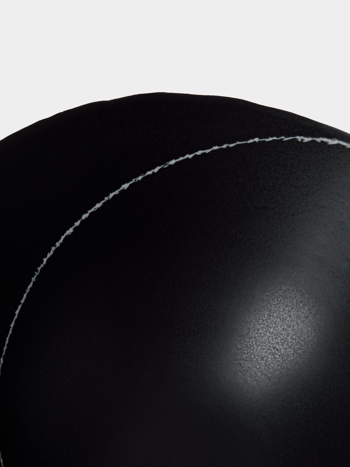 Paul James Ceramics - Fractured Reality Hand-Thrown Ceramic Bowl - Black - ABASK