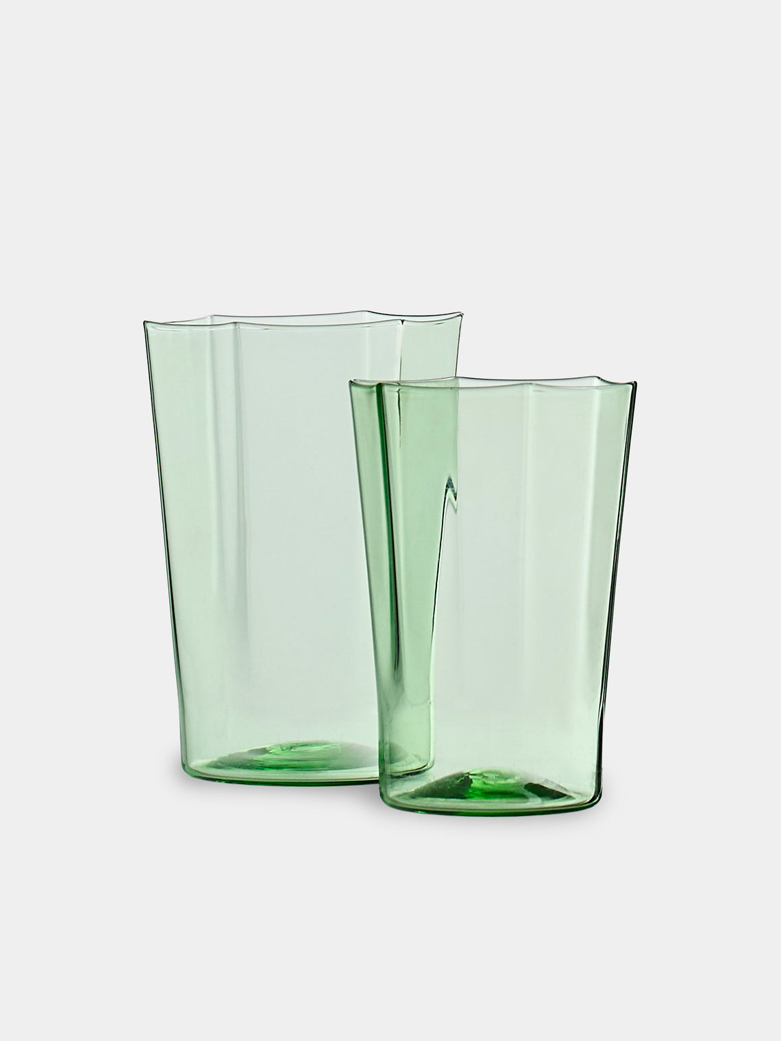 Yali Glass - Venexia Hand-Blown Murano Glass Collection - Green - ABASK - 