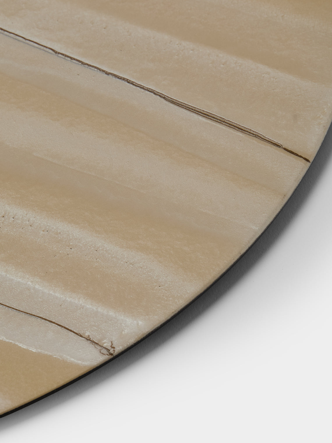 MAAR Design - | Set of 4 | Avorio Hand-Painted Lacquered Placemats - Ivory - ABASK