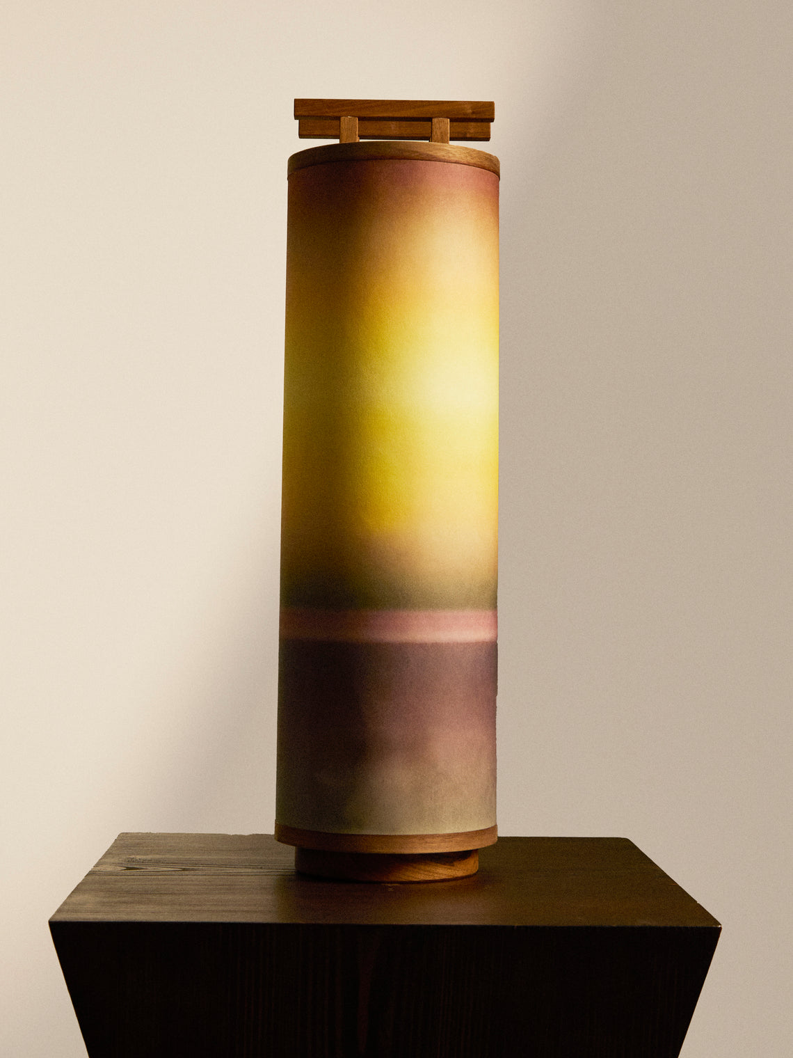 Maxime Prange - Torii Walnut and Washi Paper Large Table Lamp - Multiple - ABASK