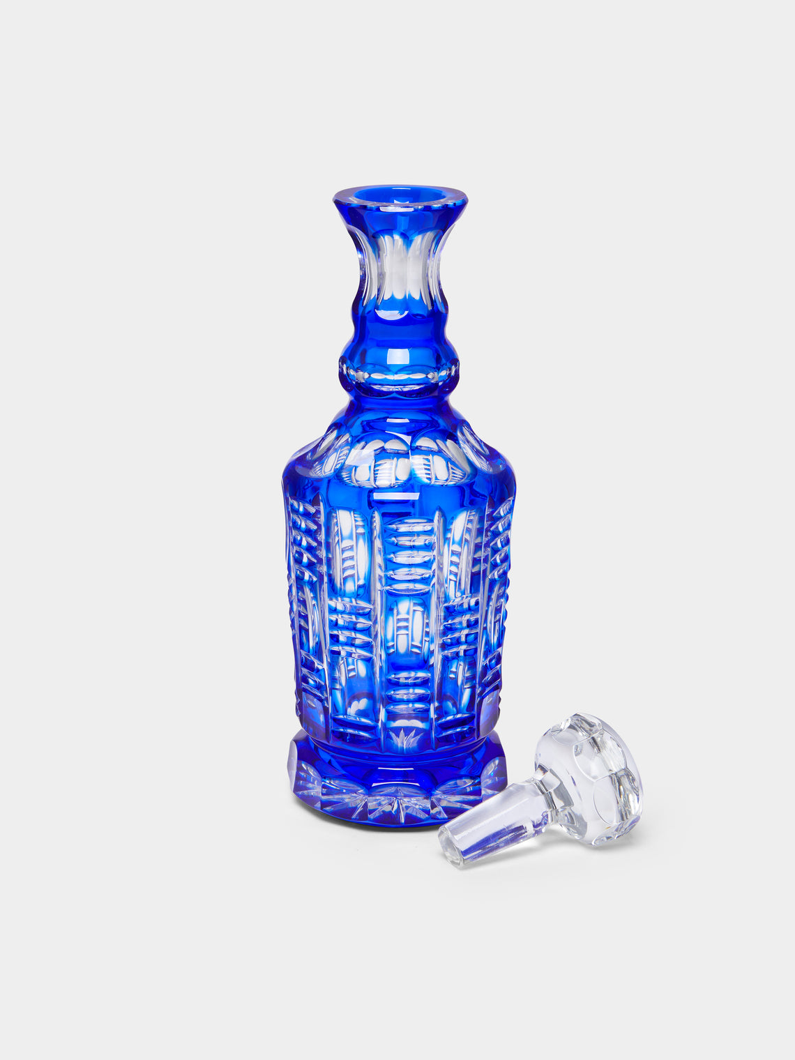 Antique and Vintage - 1950s Cut Crystal Decanter -  - ABASK