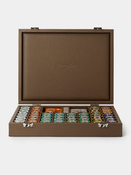 Hector Saxe - Leather Poker Set - Natural - ABASK - 