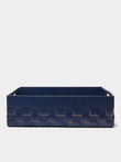 Riviere - Barcelona Water-Resistant Leather Large Towel Basket -  - ABASK - 