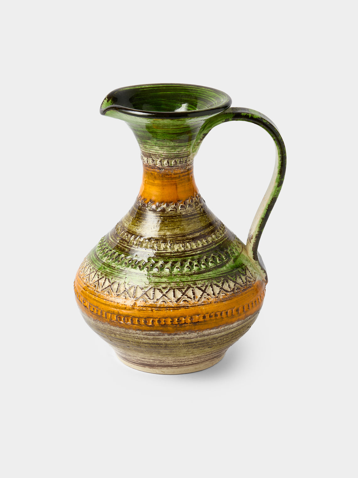 Antique and Vintage - 1970s Bitossi Ceramiche Sahara Ceramic Vase (8in/21cm) - Multiple - ABASK - 