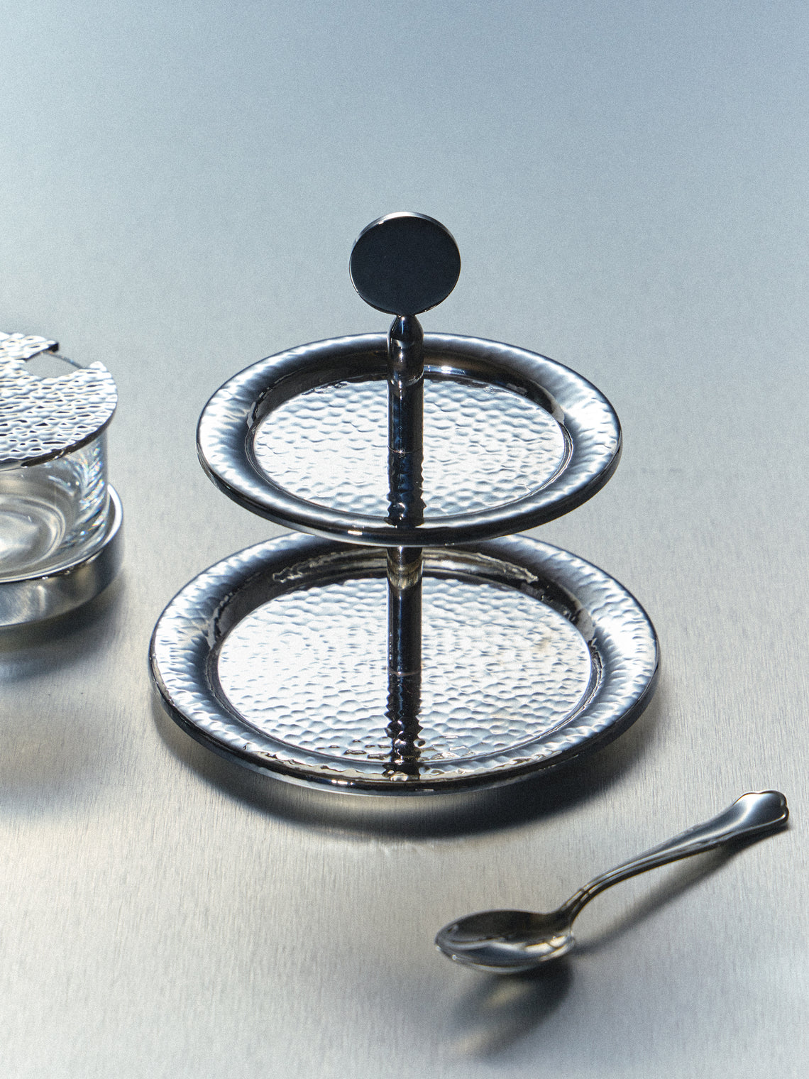 Robbe & Berking - Martelé Silver-Plated Pastry Stand - Silver - ABASK
