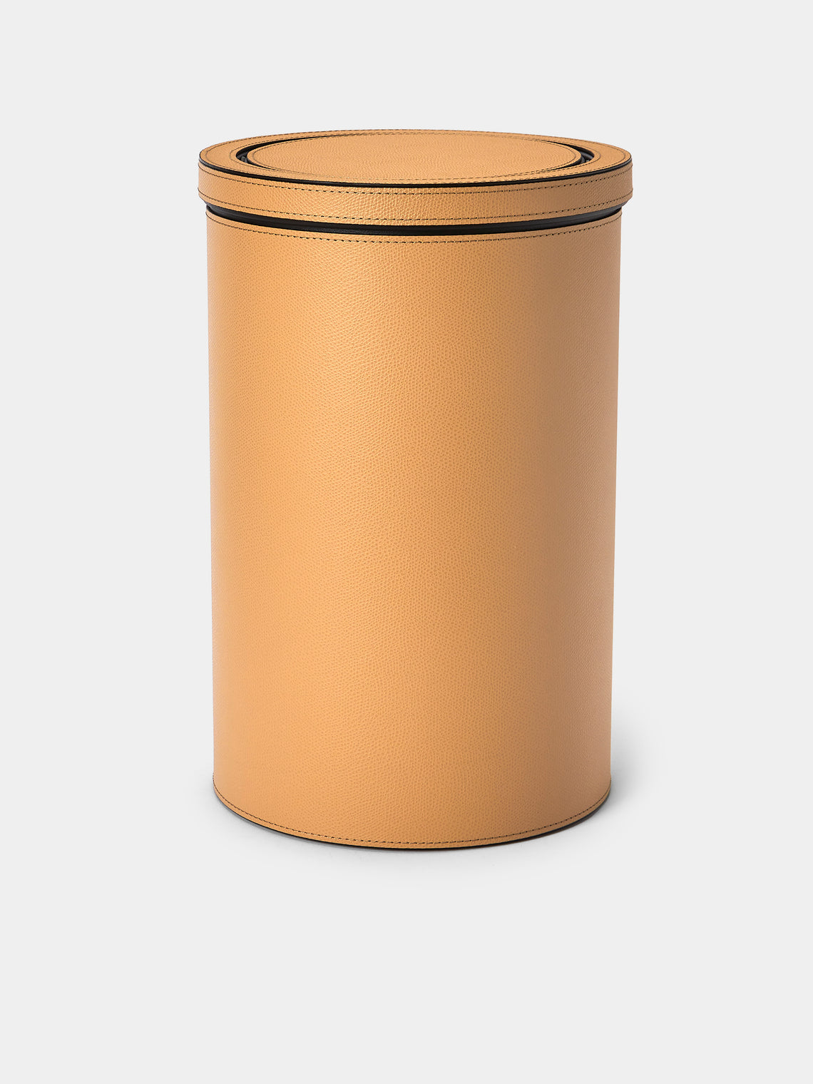 Pinetti - Leather Tilting Bin - Beige - ABASK - 