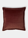 De Le Cuona - Vienna Cotton Sofa Cushion (21.5in/55cm) - Brown - ABASK - 