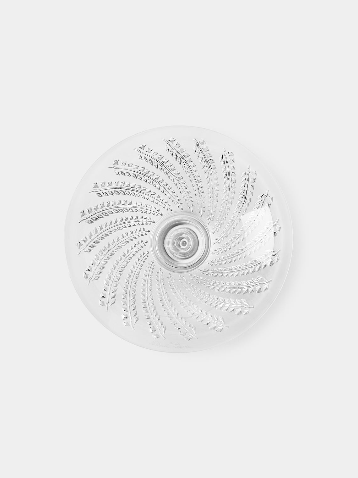 Lalique - Glycines Crystal Hollow Bowl - Clear - ABASK