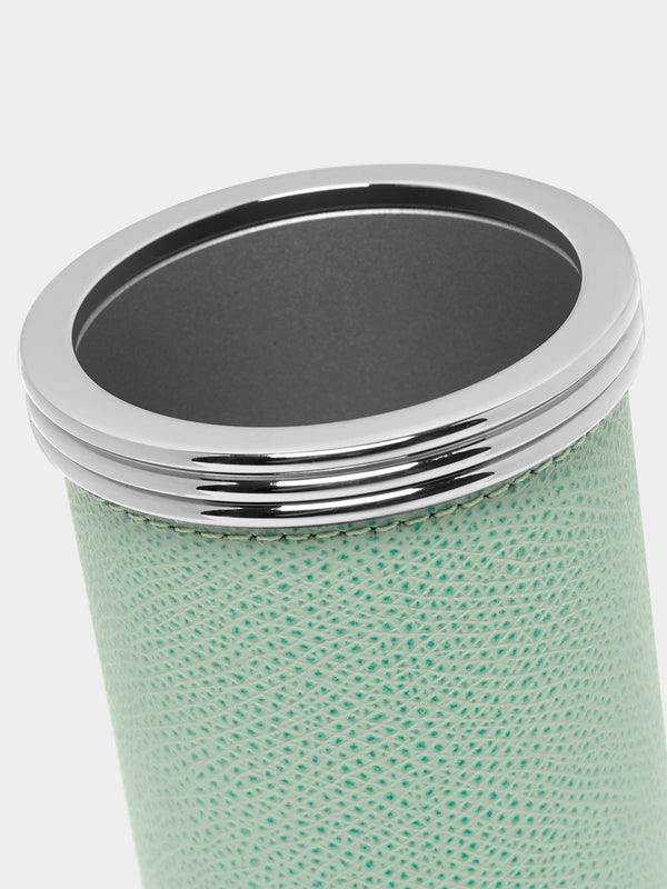 Giobagnara - Amalfi Leather Toothbrush Holder -  - ABASK