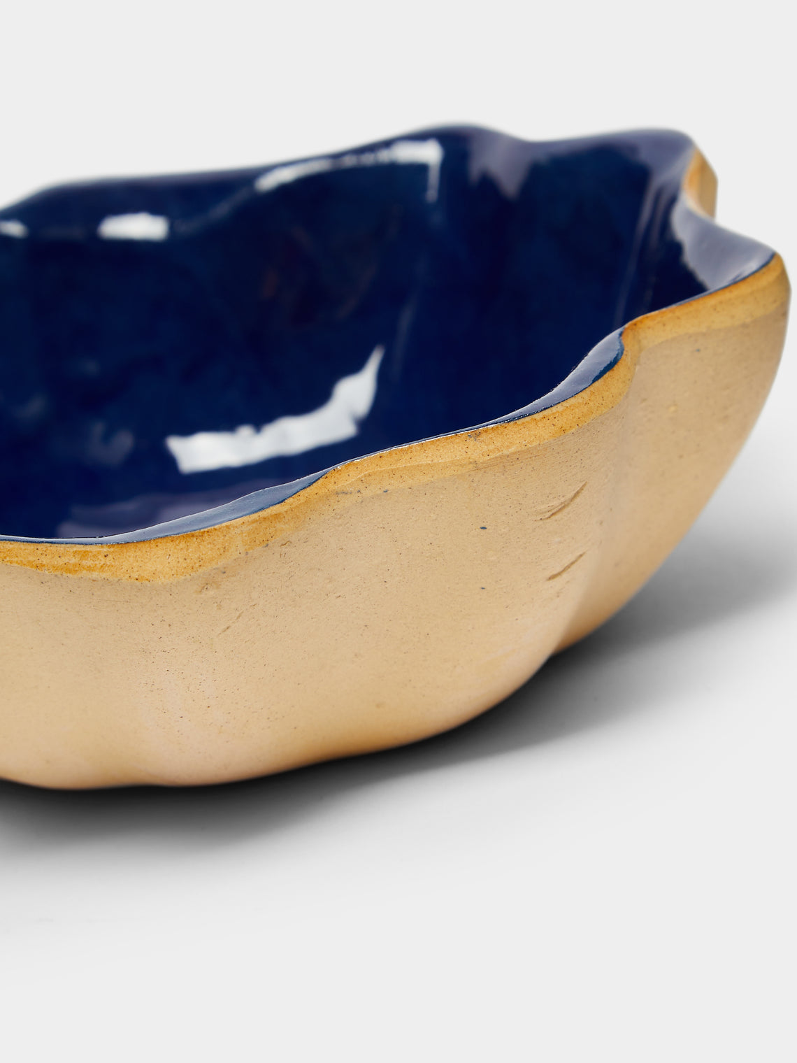 Terrafirma Ceramics - Gourd Ceramic Small Bowl - Blue - ABASK