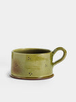 Neville Tatham - Slipware Teacups (Set of 4) - Green - ABASK - 