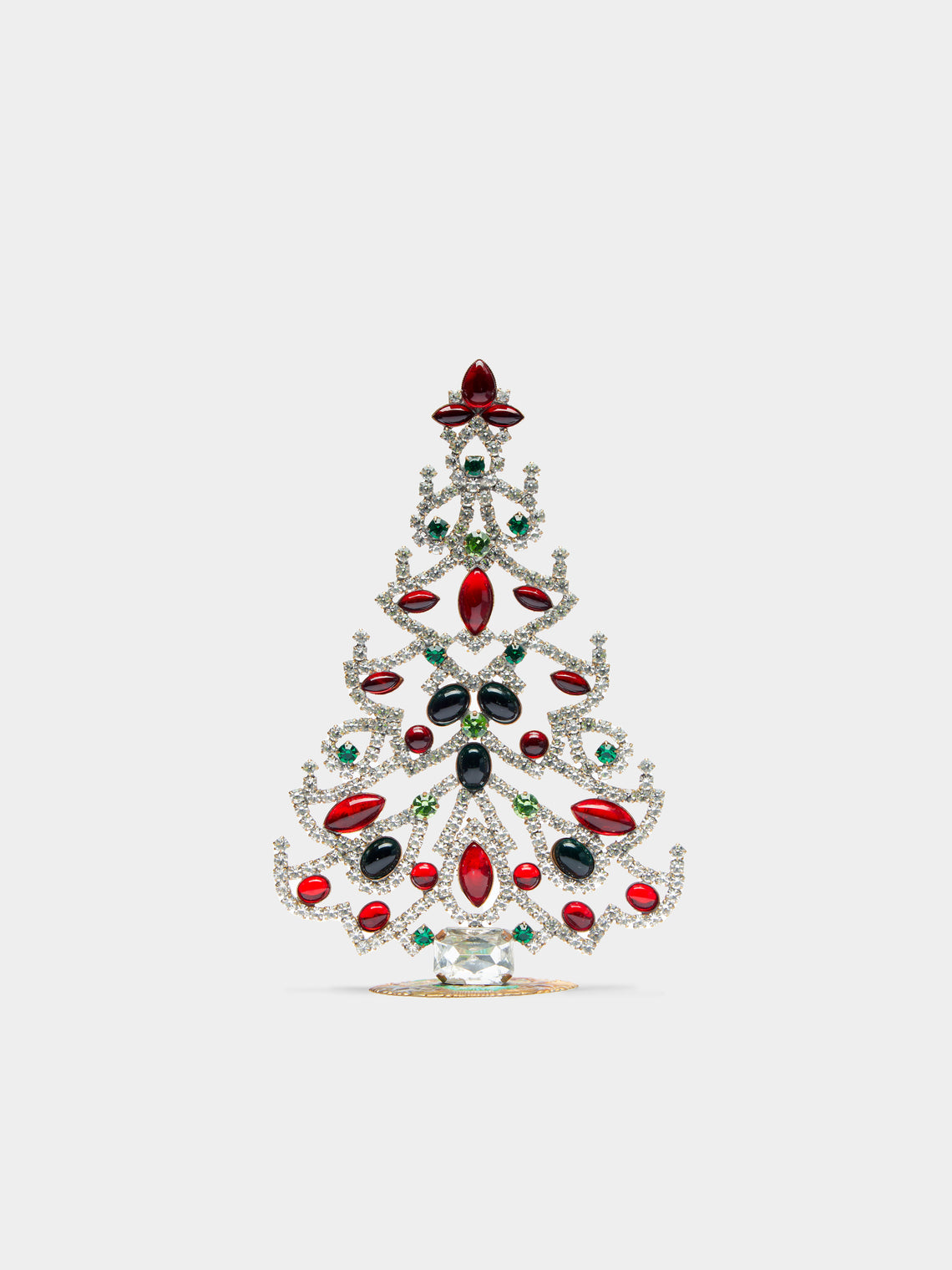 Antique and Vintage - 1930s Czech Jewelled Small Christmas Tree -  - ABASK - 