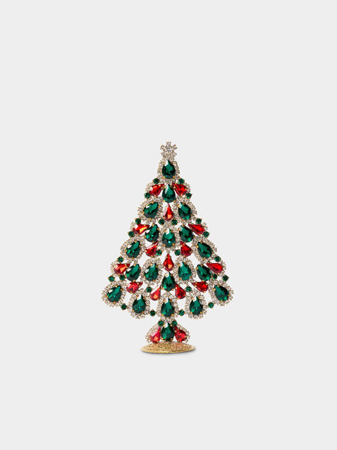 ABASK Decorations - Splendid Czech Crystal Tree - Green - ABASK - 