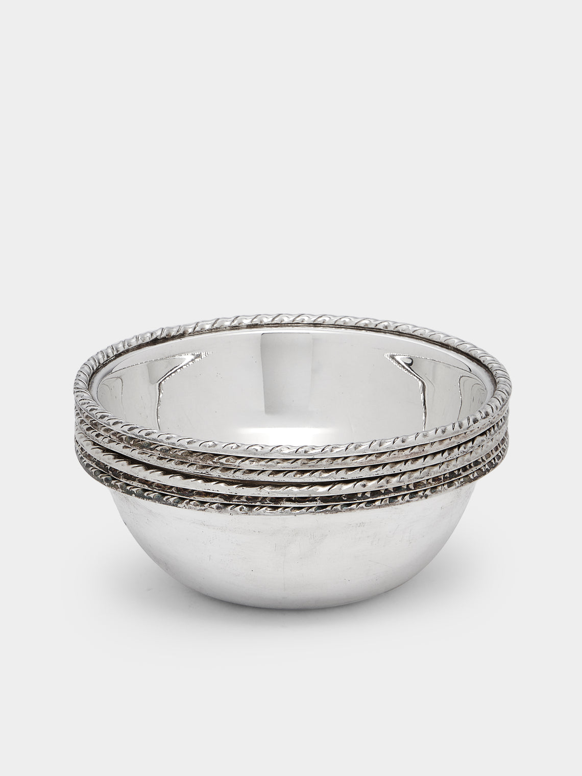 Antique and Vintage - 1930s Solid Silver Dessert Bowls (Set of 6) -  - ABASK
