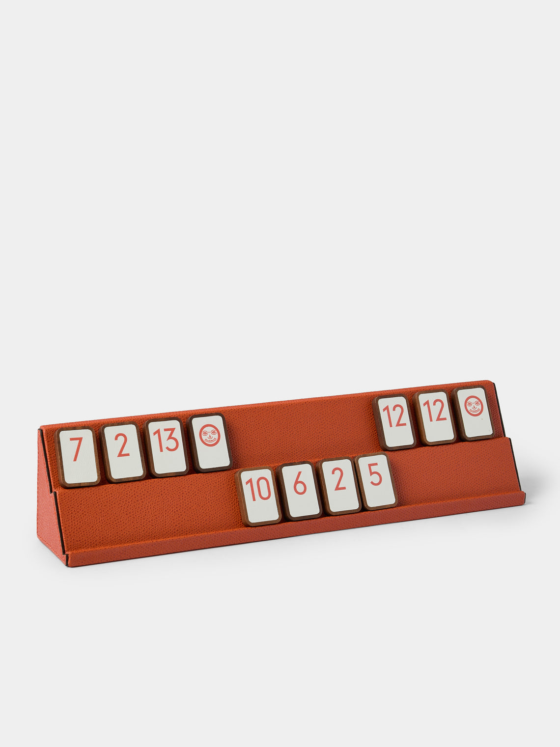 Giobagnara - Leather Rummikub Set - Red - ABASK
