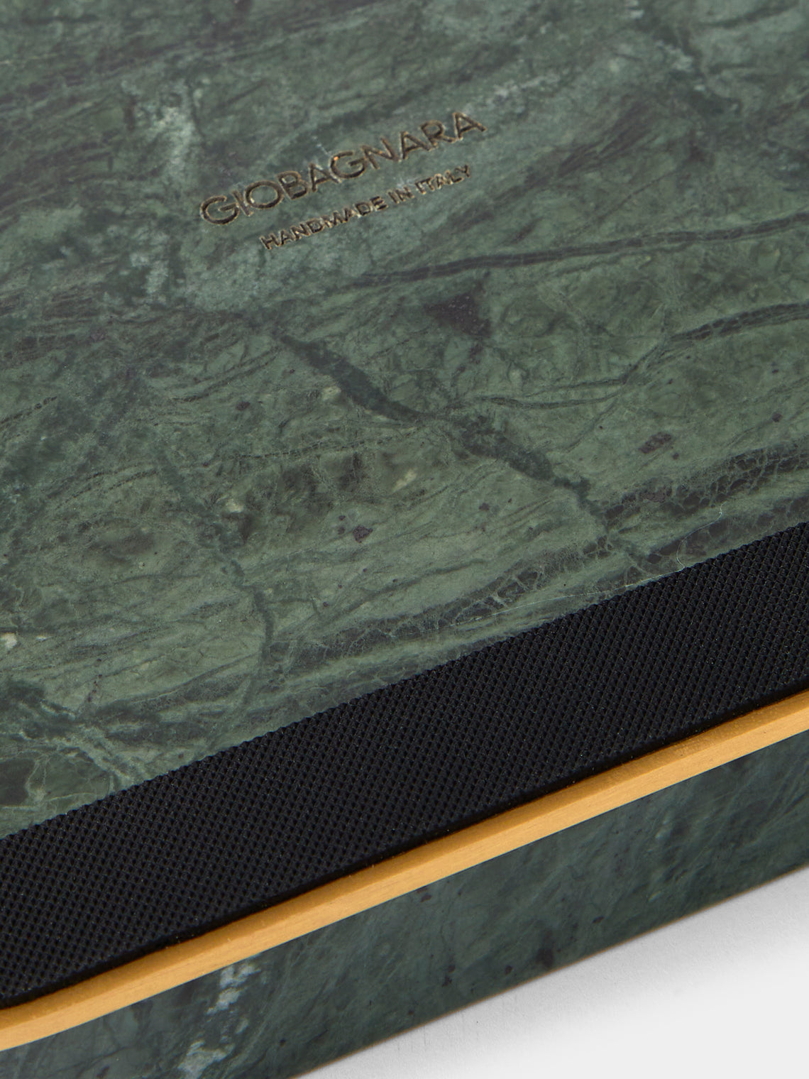 Giobagnara - Polo Marble Valet Tray (9.5in/24cm) - Green - ABASK
