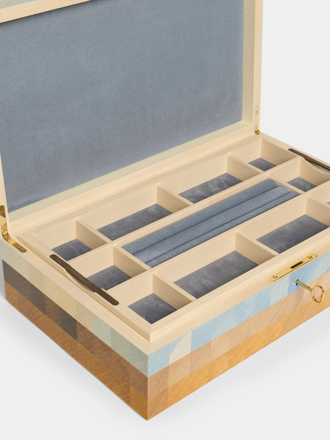 Kevin Stamper - Martello Tower Wood Watch Box (10 Watches) - Multiple - ABASK