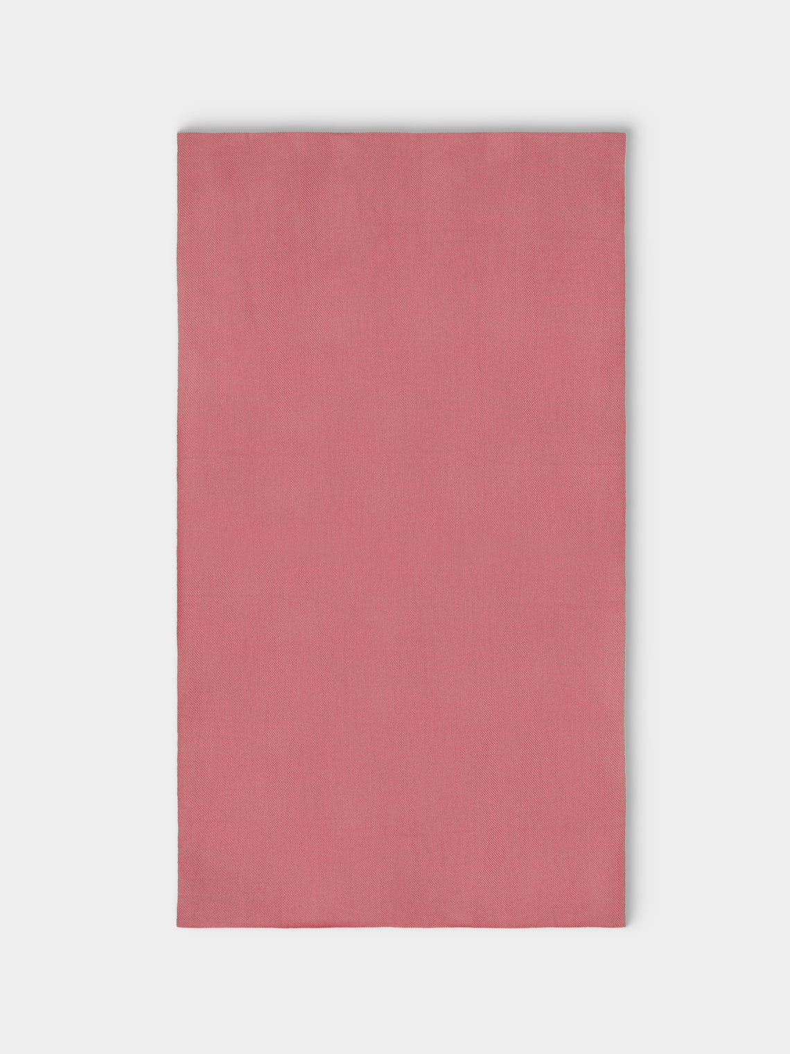 Me & K - Reversible Merino Wool and Cashmere King-Size Blanket (106in/2.7m) - Pink - ABASK - 