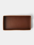 Rabitti 1969 - Todi Leather Valet Tray (10in/25cm) - Brown - ABASK - 