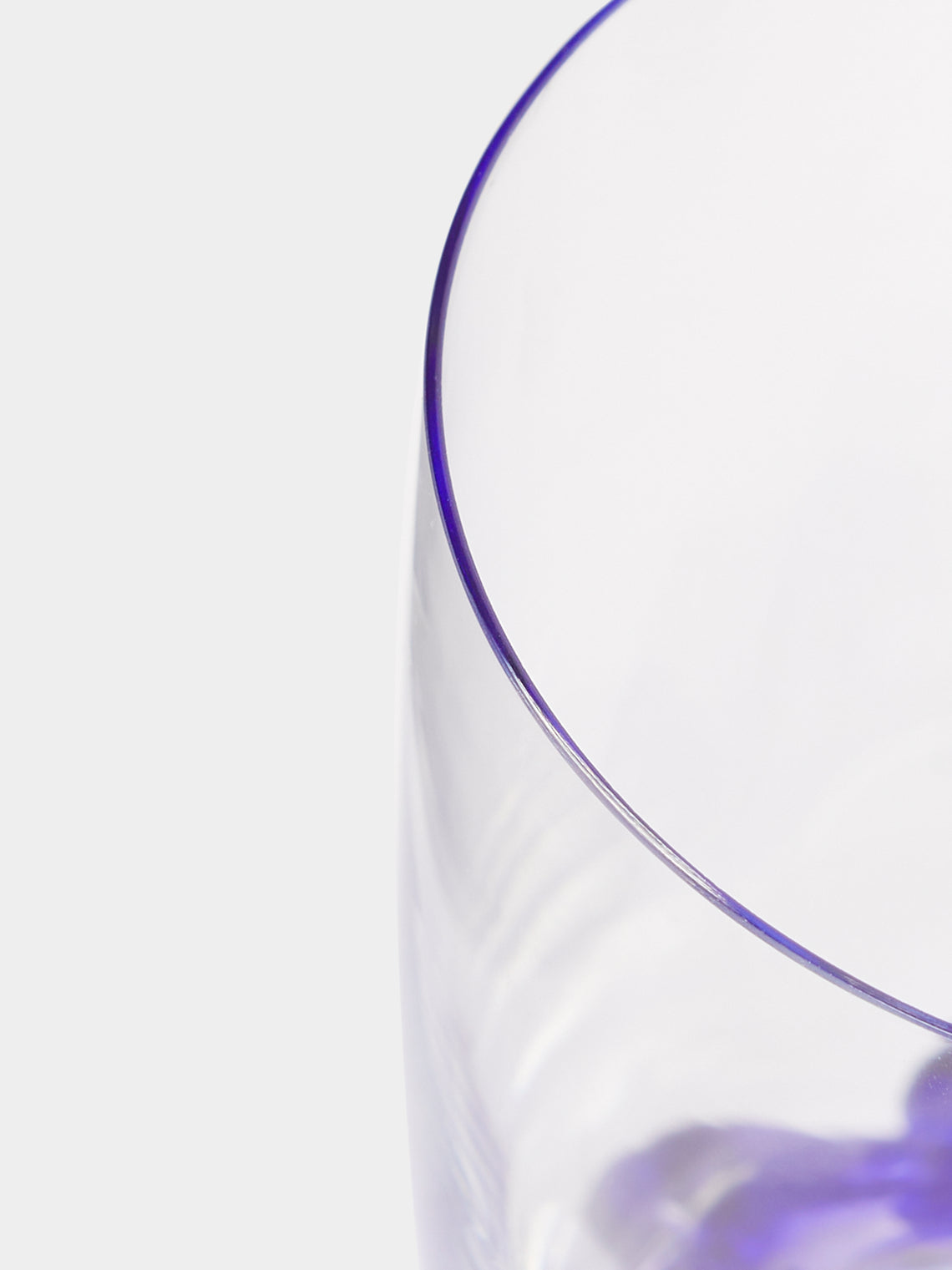 NasonMoretti - Archive Revival 1994 Hand-Blown Murano Glass Bembo Tumblers (Set of 2) - Clear - ABASK