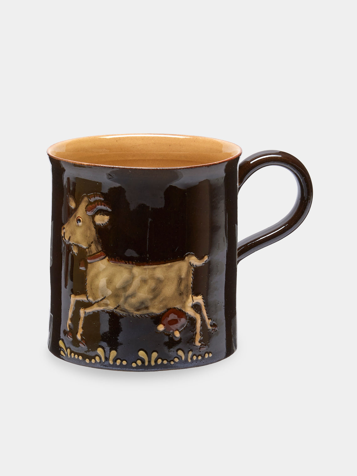 Poterie d’Évires - Animals Hand-Painted Ceramic Mugs (Set of 6) - Multiple - ABASK