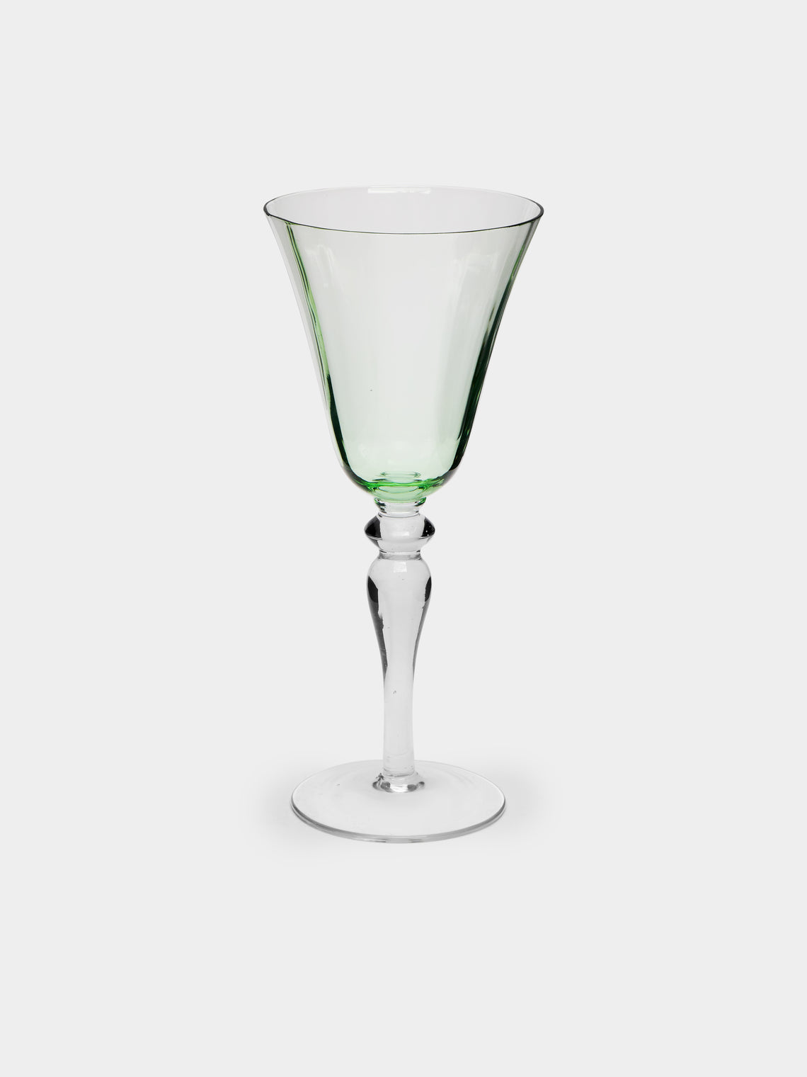 Antique and Vintage - 1900s Crystal Wine Glasses (Set of 8) -  - ABASK - 