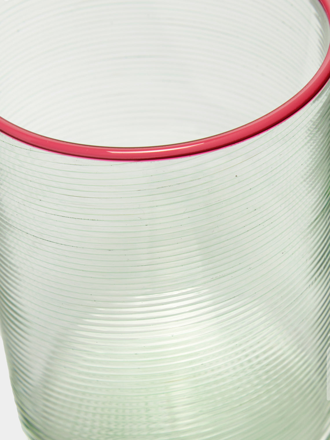 Giberto - Fizzy Hand-Blown Murano Glass Collection - Green - ABASK