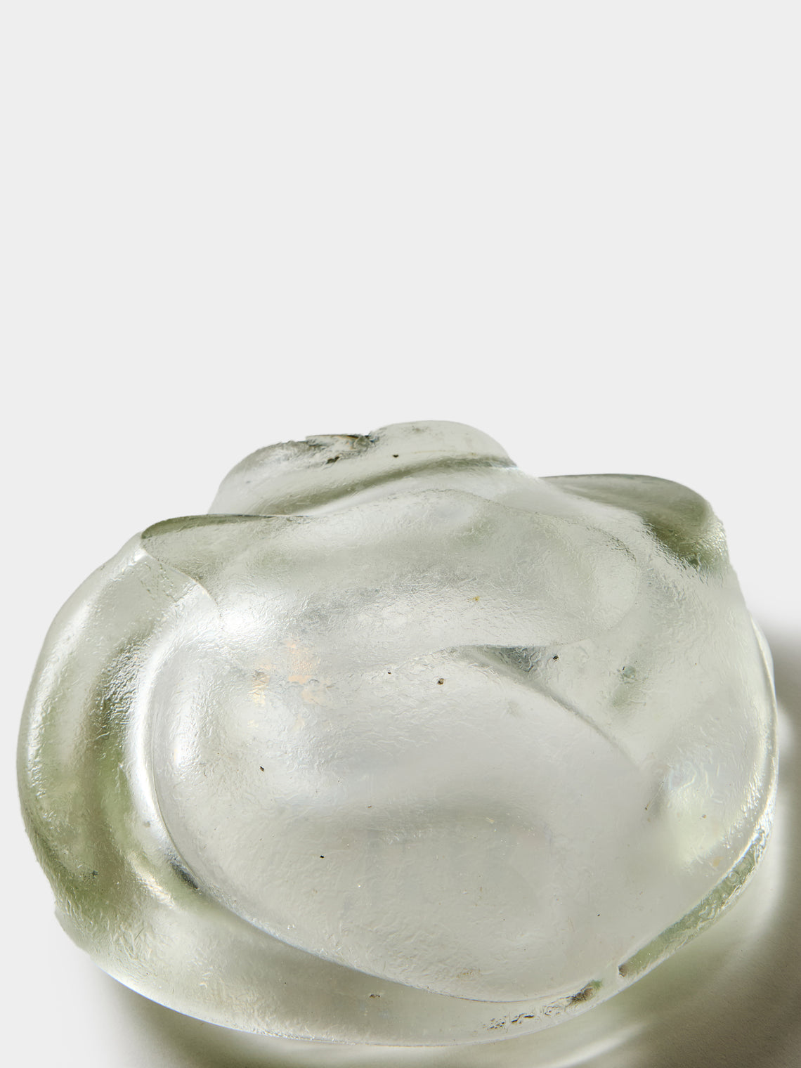 Antique and Vintage - 1940s Seguso Murano Glass Ashtray - Clear - ABASK