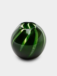 Moonarij - Babymoon Hand-Blown Glass Vase (4.5in/12cm) - Green - ABASK - 