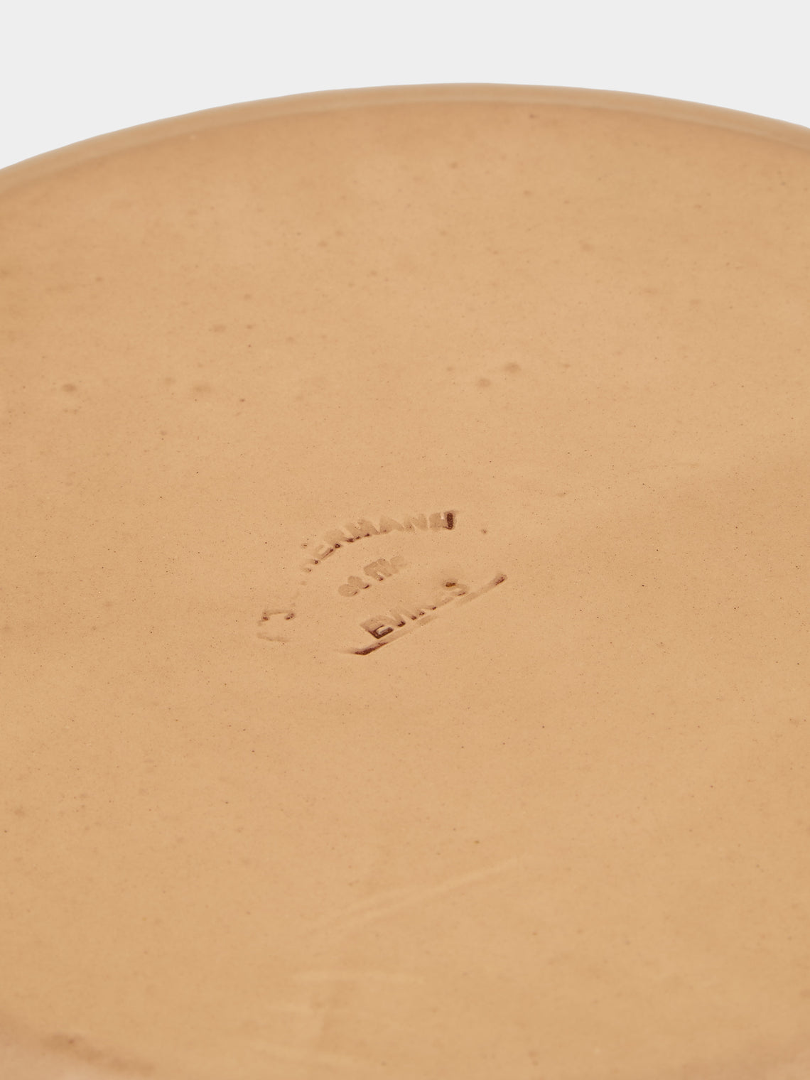 Poterie d’Évires - Animals Hand-Painted Ceramic Plates – 9.5in/24cm (Set of 8) - Cream - ABASK