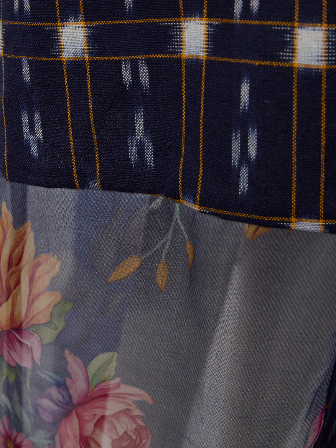 Nazzy Beglari - Women's Hand-Loomed Ikat Cotton Robe | One Size - Multiple - ABASK