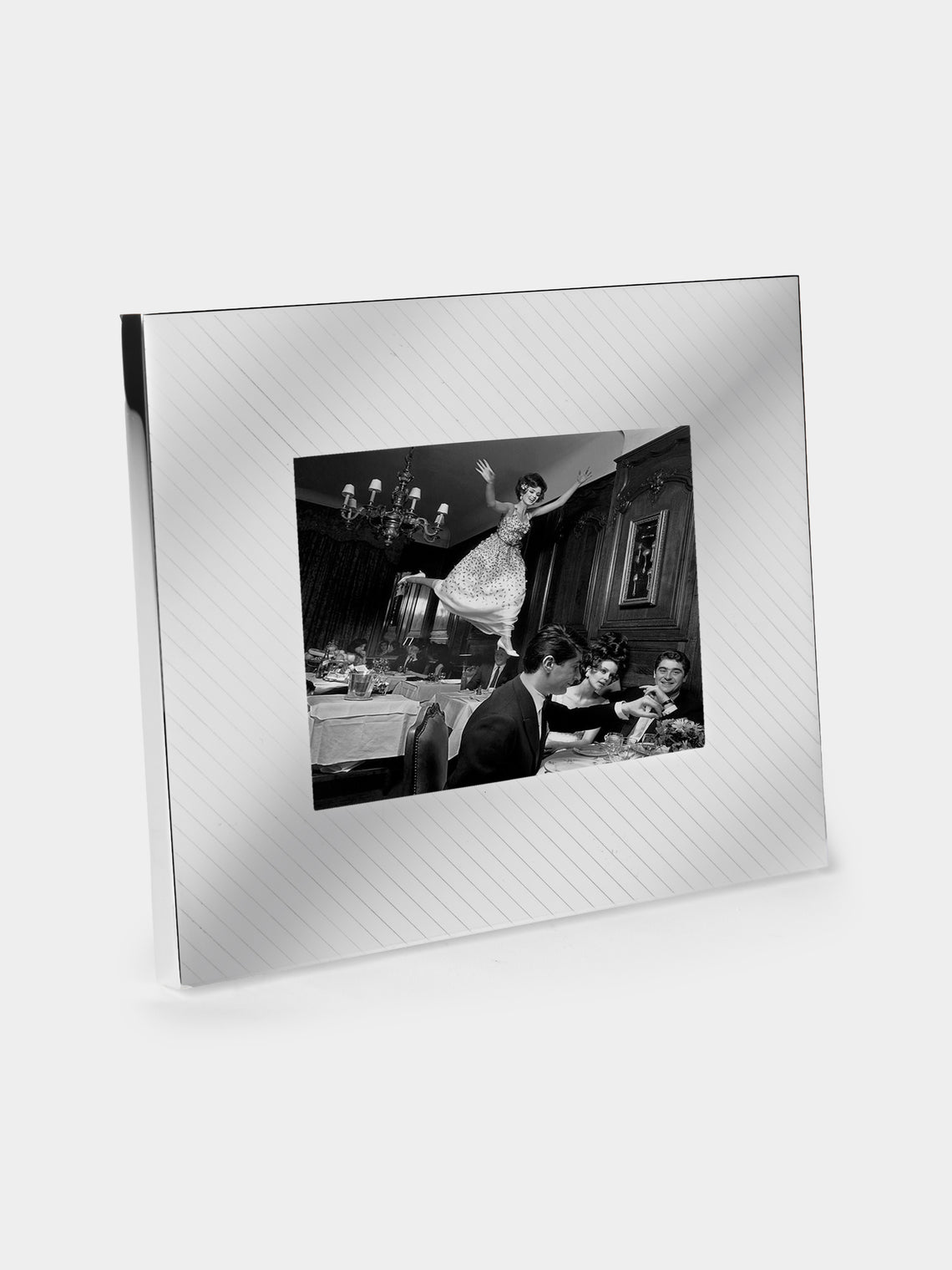 Robbe & Berking - Hatched Silver-Plated Photo Frame (9x13") - Silver - ABASK - 