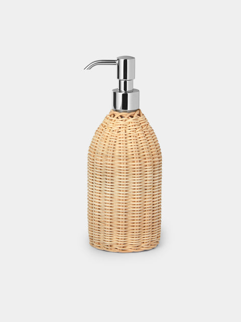 Pigment France - Rouen Rattan Soap Dispenser - Natural - ABASK - 