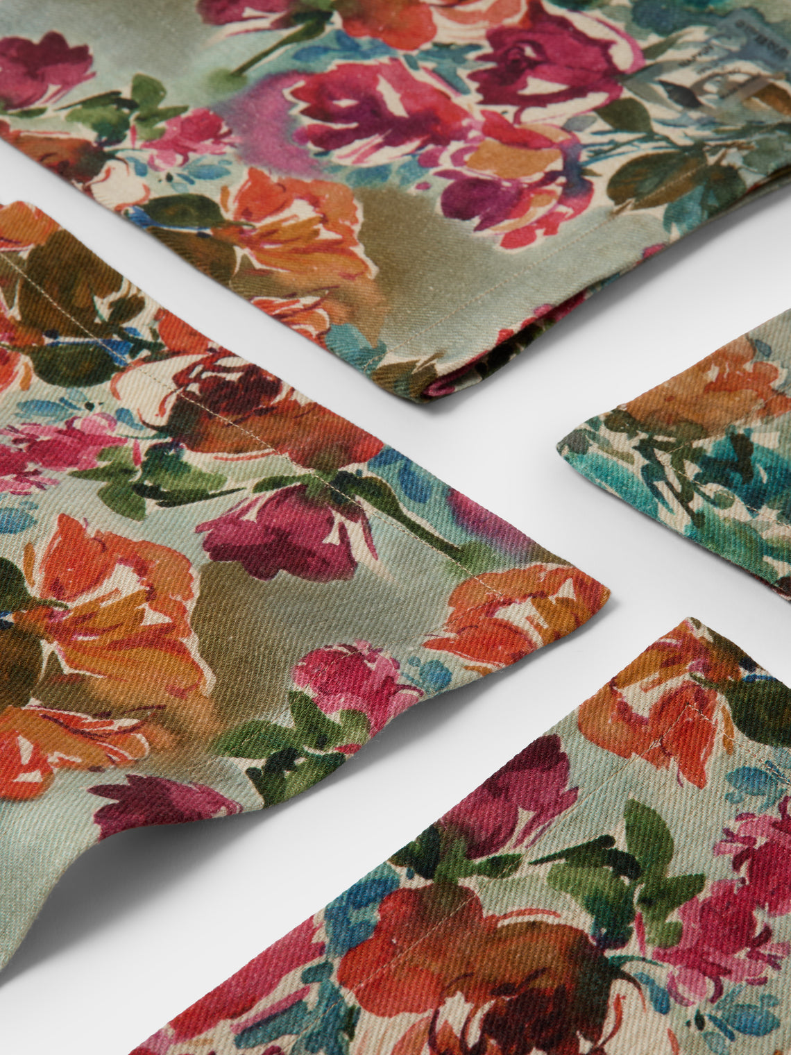 The House of Lyria - | Set of 4 | Linen Napkins - Multiple - ABASK