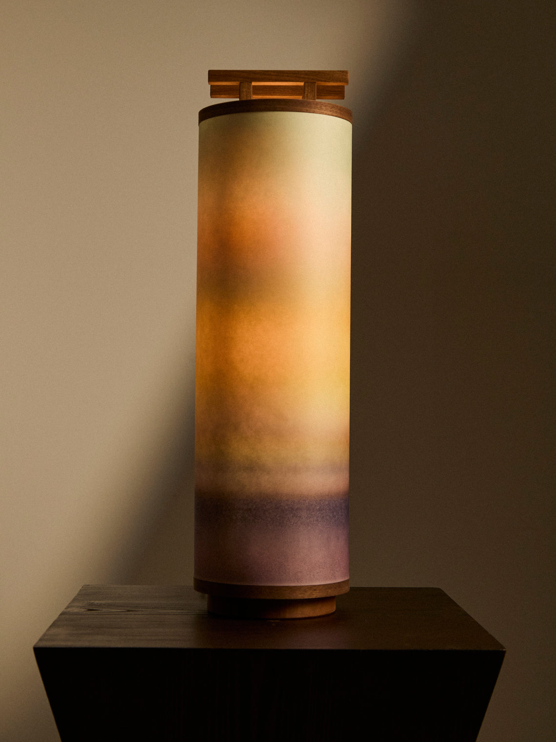 Maxime Prange - Torii Walnut and Washi Paper Large Table Lamp - Multiple - ABASK