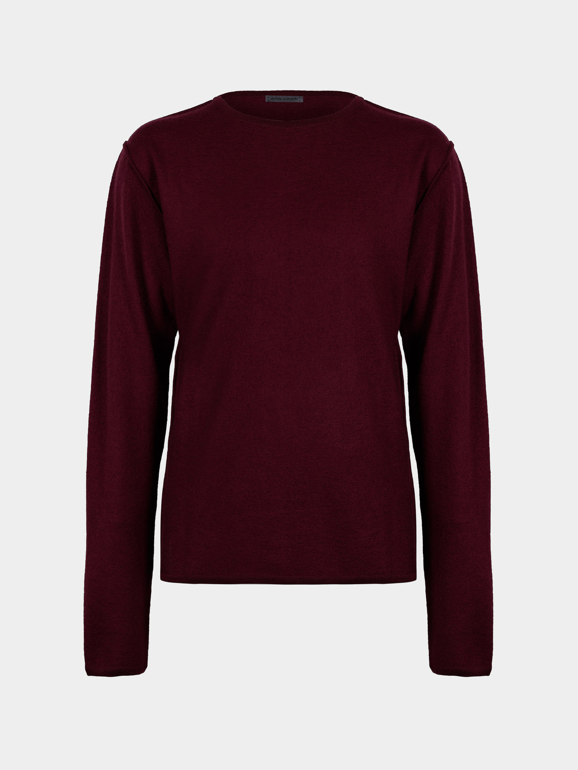 Denis Colomb - Fuzzy Brushed Cashmere Crew-Neck Sweater | Size: M - Red - ABASK - 