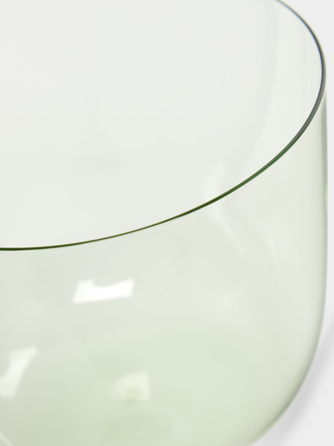 Lobmeyr - Alpha Hand-Blown Crystal Water Tumbler (Set of 2) - Green - ABASK