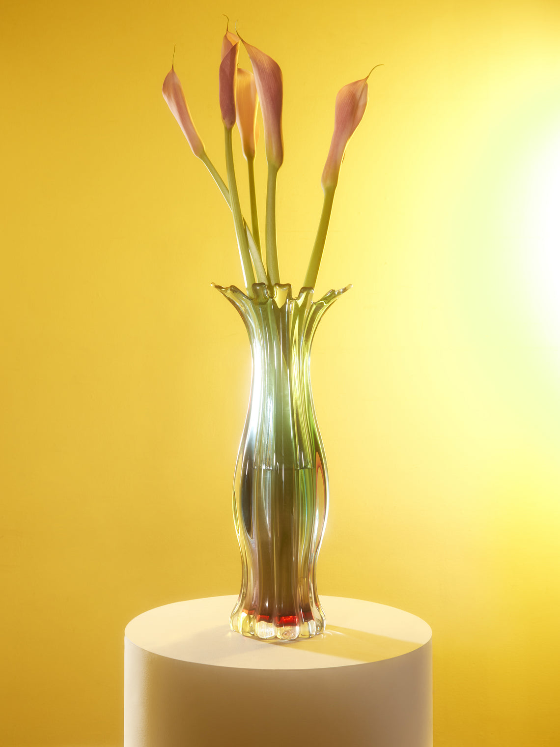 Antique and Vintage - 1960s Flavio Poli Murano Glass Large Vase -  - ABASK