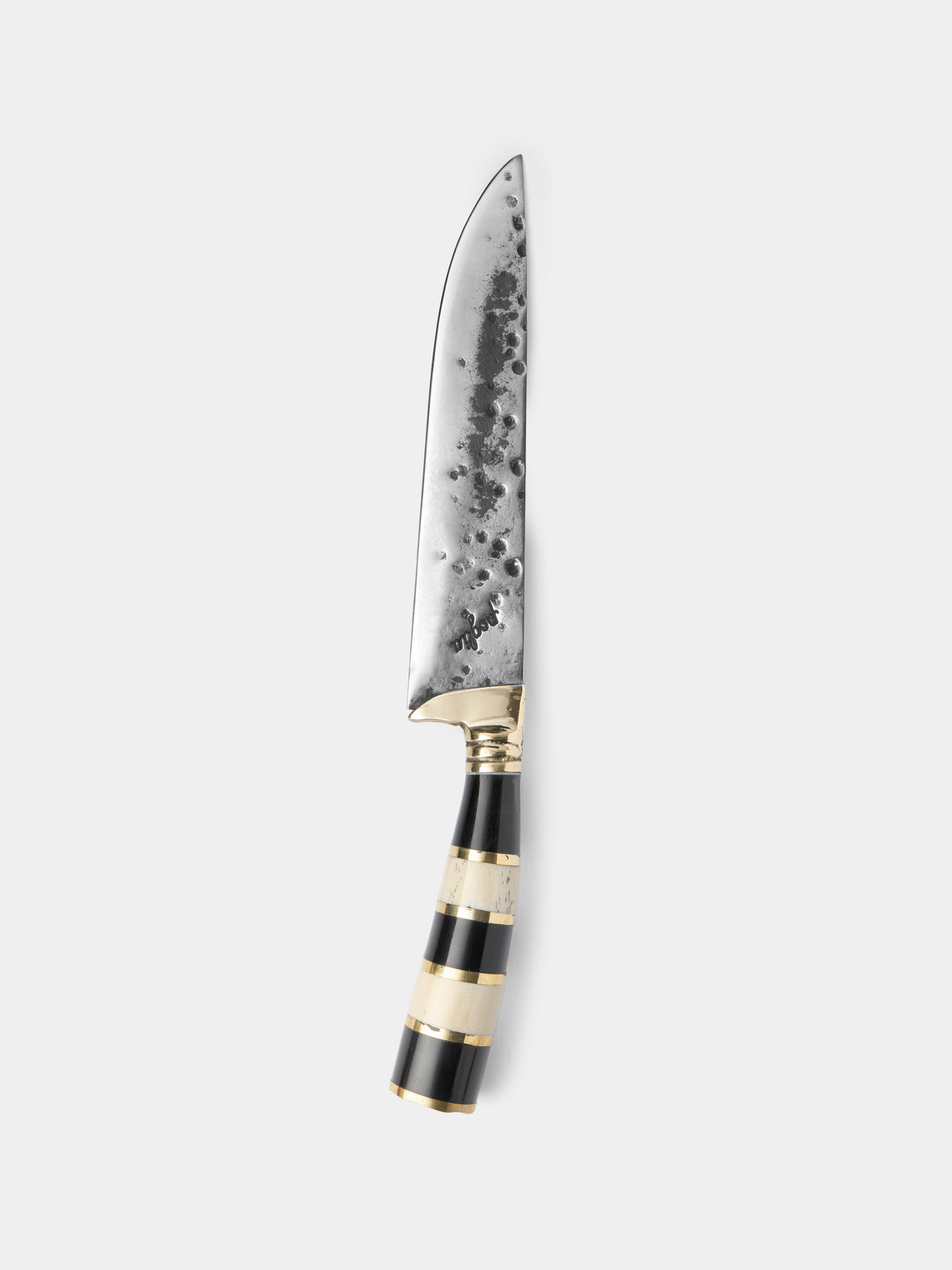 Poglia - Regal Horn, Bone and Brass Knife - Multiple - ABASK - 