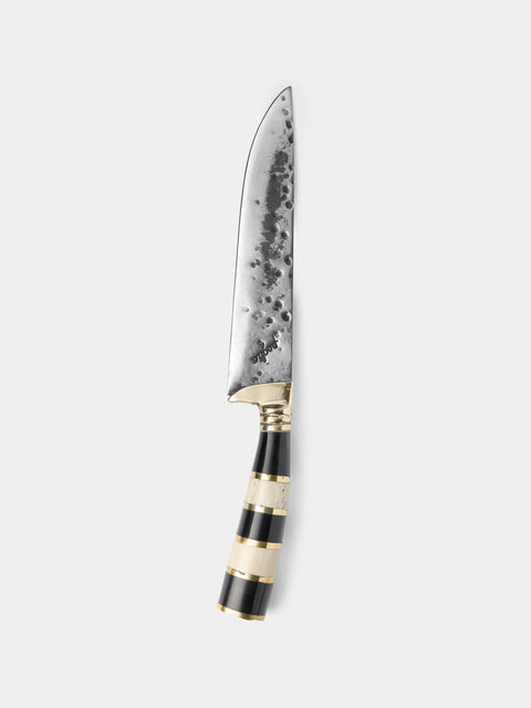 Poglia - Regal Horn, Bone and Brass Knife - Multiple - ABASK - 