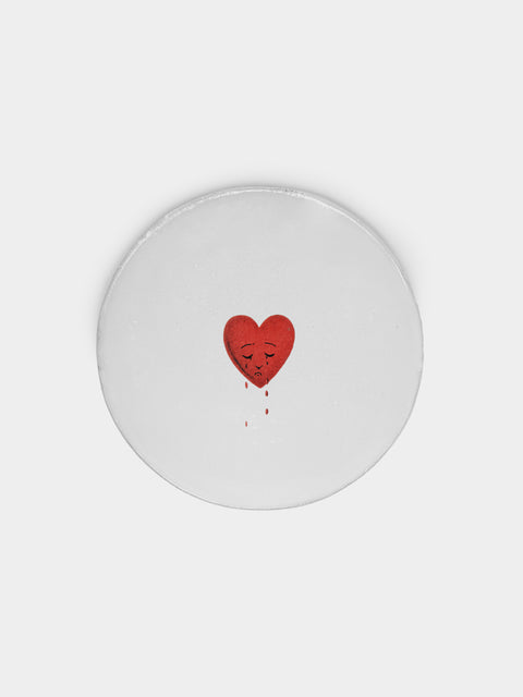 Astier de Villatte - Crying Heart Small Plate -  - ABASK - 