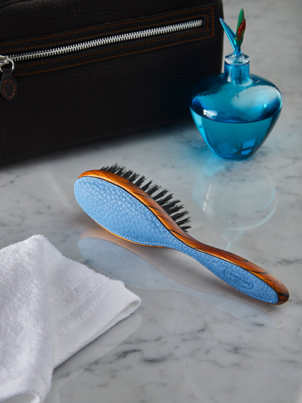 F. Hammann - Leather Cabinet-Style Hairbrush -  - ABASK