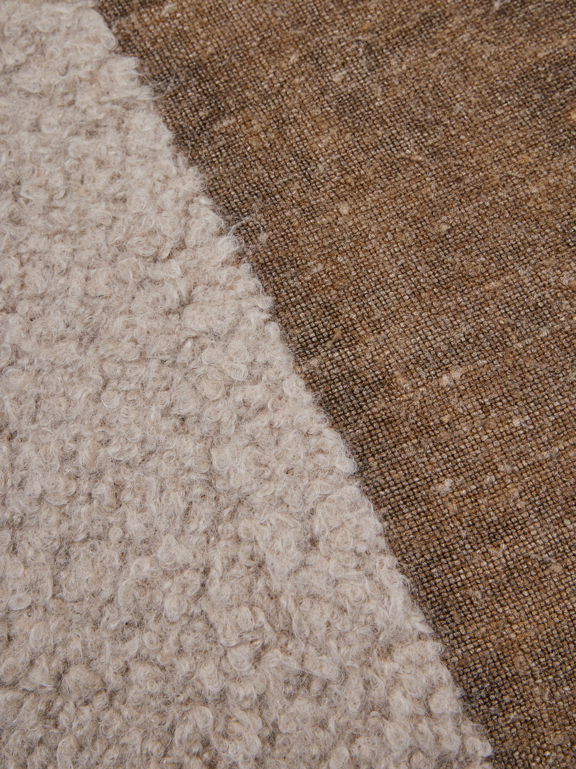 The House of Lyria - Cimide Alpaca and Silk Cushion (21.5in/55cm) - Beige - ABASK