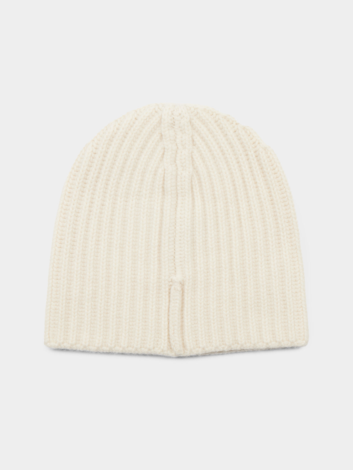 Dusan - Knitted Cashmere Beanie | One Size - Cream - ABASK